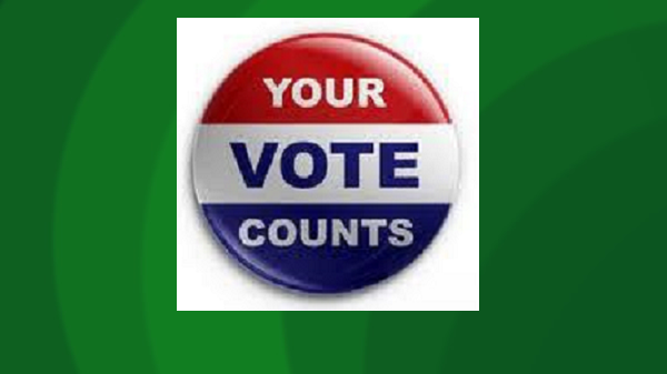 Vote button with background 2
